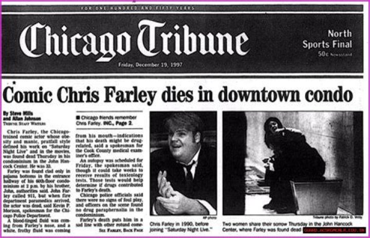 A Deeper Look Into The Tragic Death Of Chris Farley