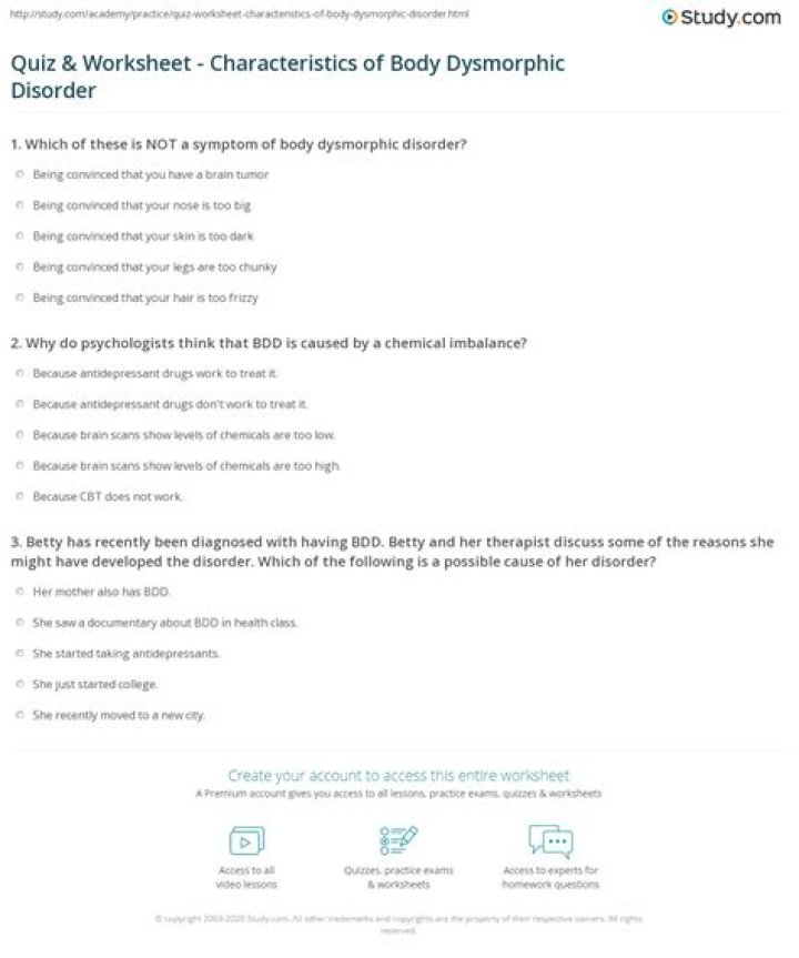 Body Dysmorphia Quiz: Take The Test To Learn More About Your Body Image