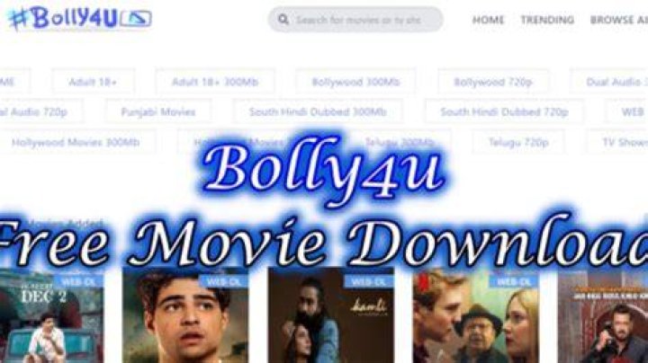 Discover The Ultimate Destination For Bollywood Entertainment: Bolly4u.org