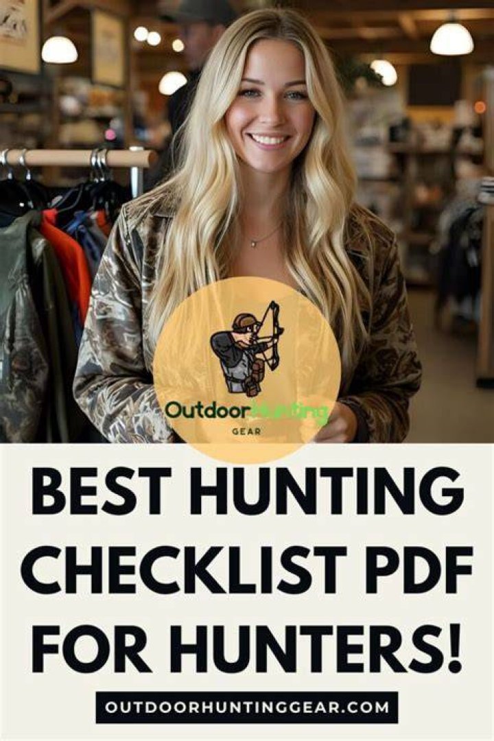Essential Hunting Plan Content: A Guide To Vital Information