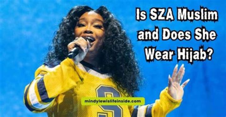 Is SZA Muslim: Uncovering The Religious Identity Of The Talented Singer