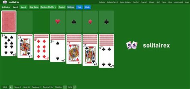 Play Free Solitaire / Pasjans Online