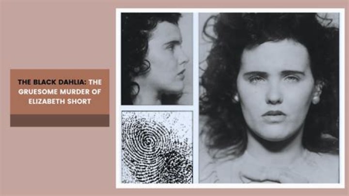 The Mysterious Death Of Katherine Elizabeth Short, The Black Dahlia
