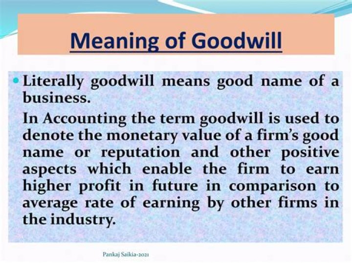 The Ultimate Guide To Goodwill In Business: Definition And Importance
