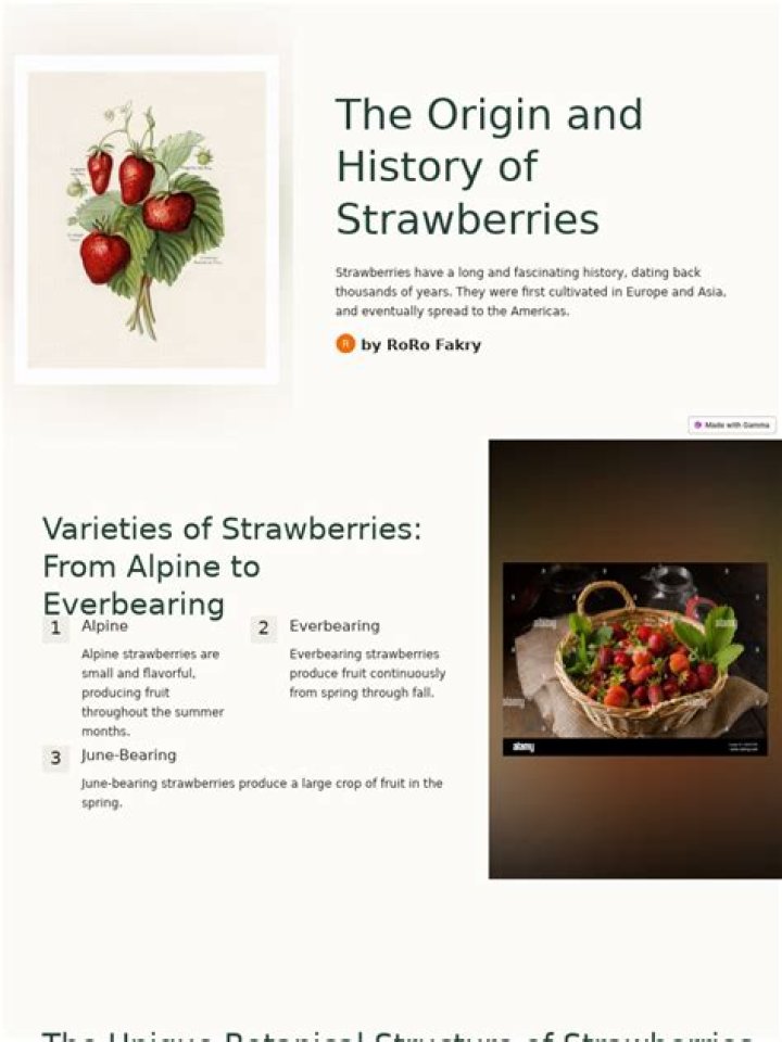 Understand The Origins Of Strawberries: Etymology Unveiled